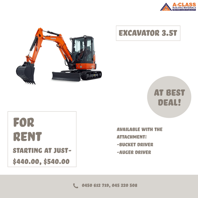 EXCAVATOR 3.5T