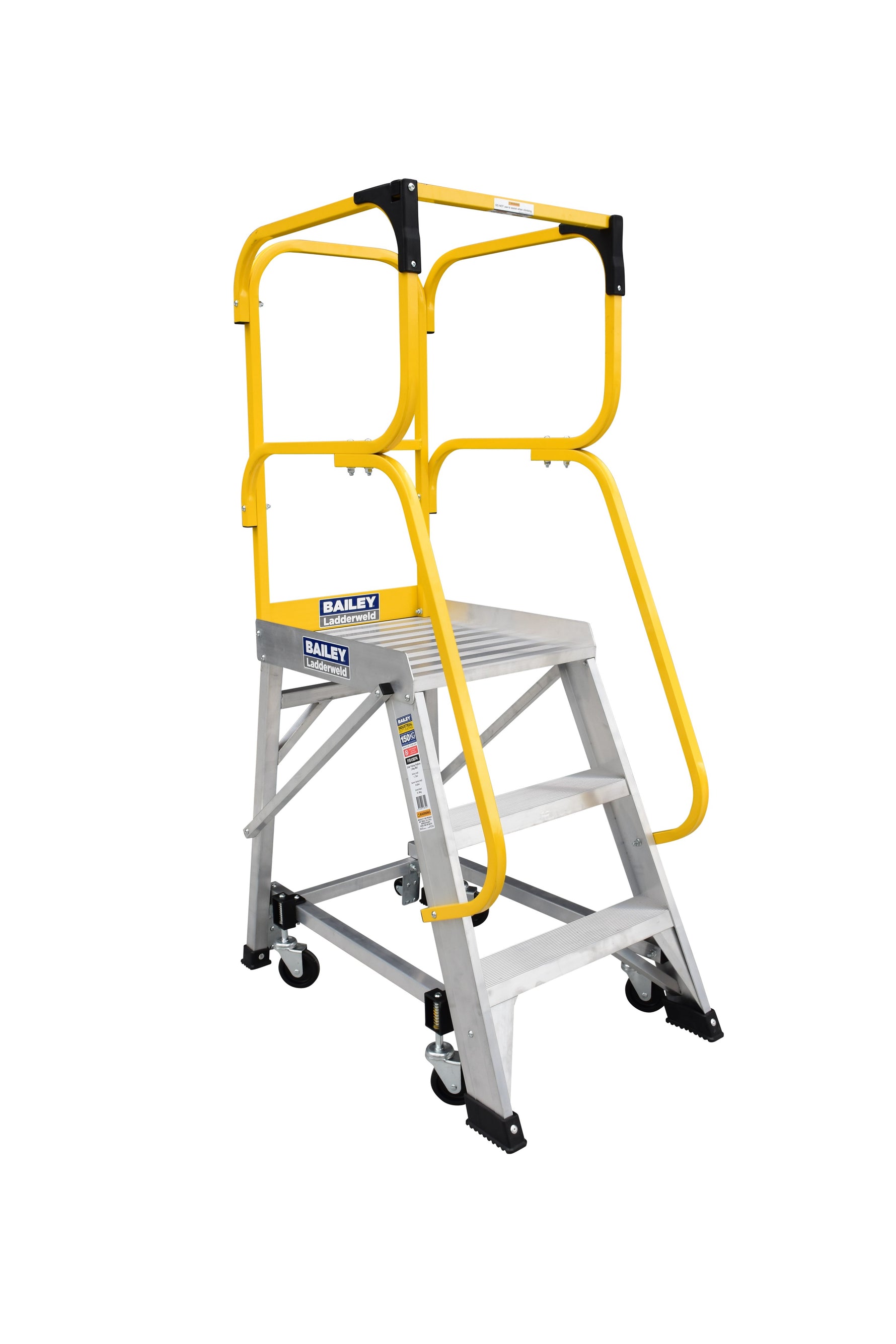 Bailey Aluminium Order Picking Platform 3 MK3 150 kg Ind Ladderweld® FS13874