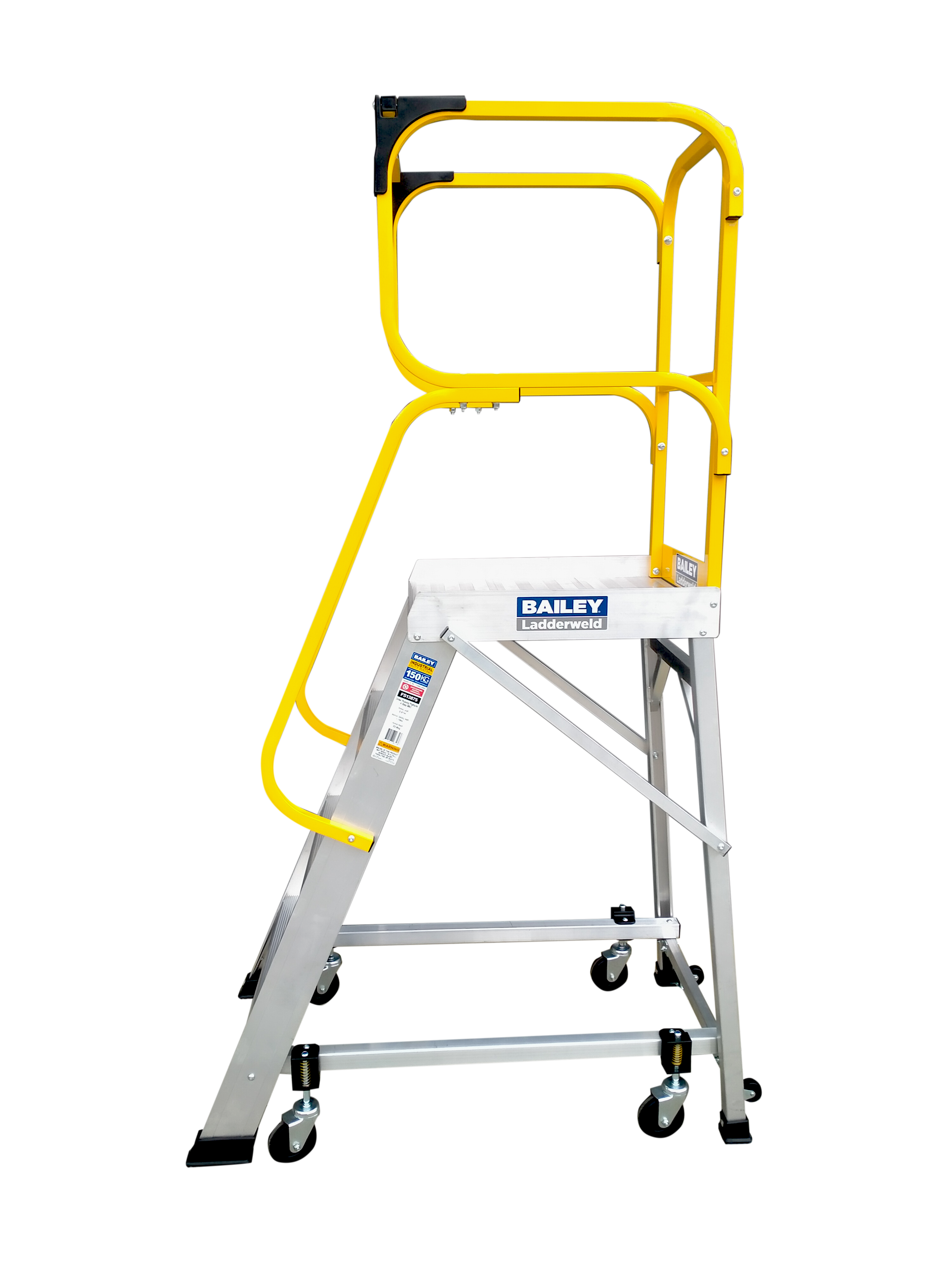 Bailey Aluminium Order Picking Platform 4 MK3 150 kg Ind Ladderweld® FS13875