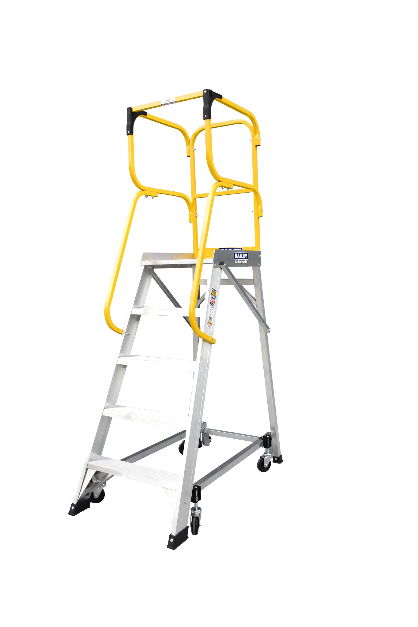 Bailey Aluminium Order Picking Platform 5 MK3 150 kg Ind Ladderweld® FS13876