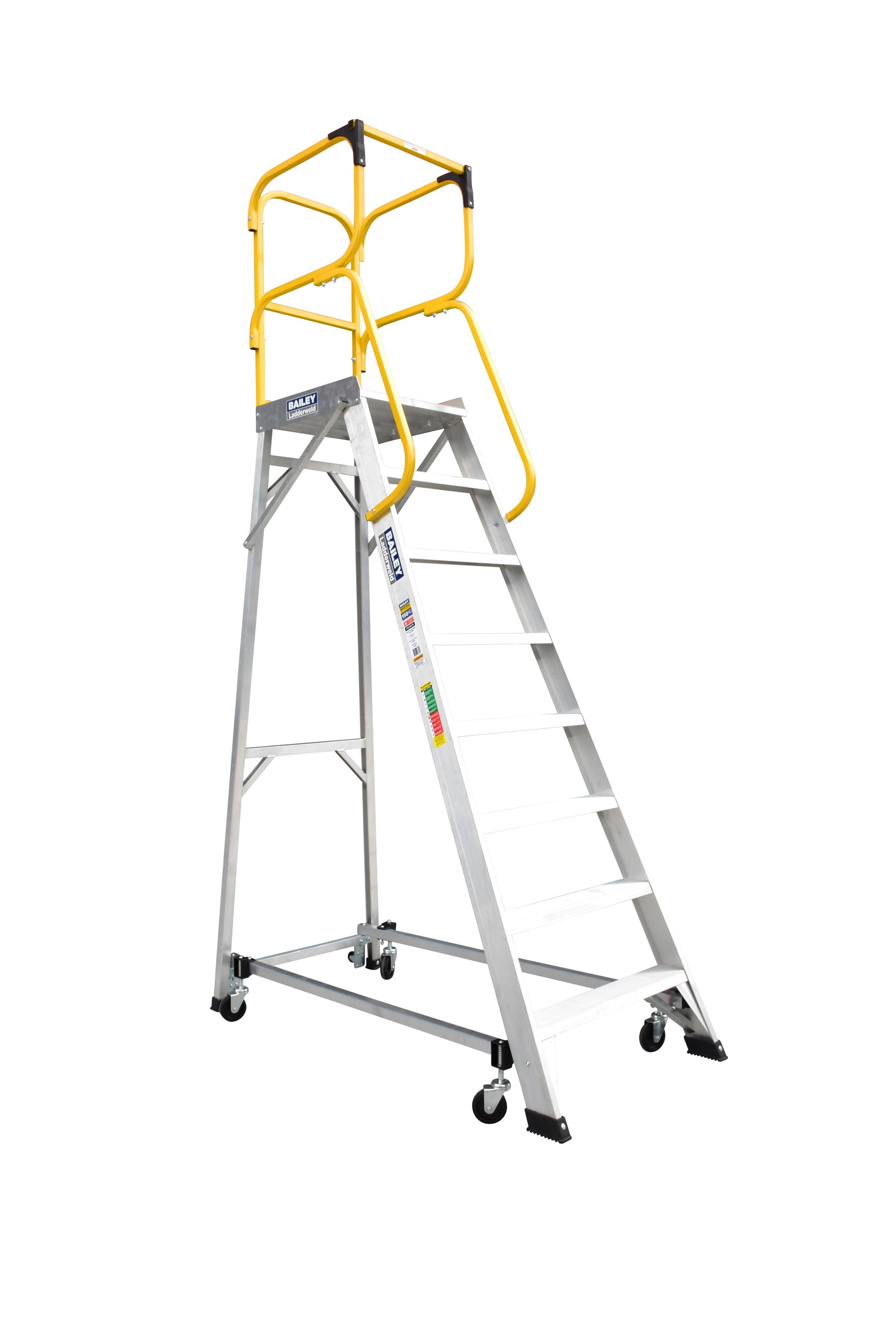 Bailey Aluminium Order Picking Platform 8 MK3 150 kg Ind Ladderweld® FS13879