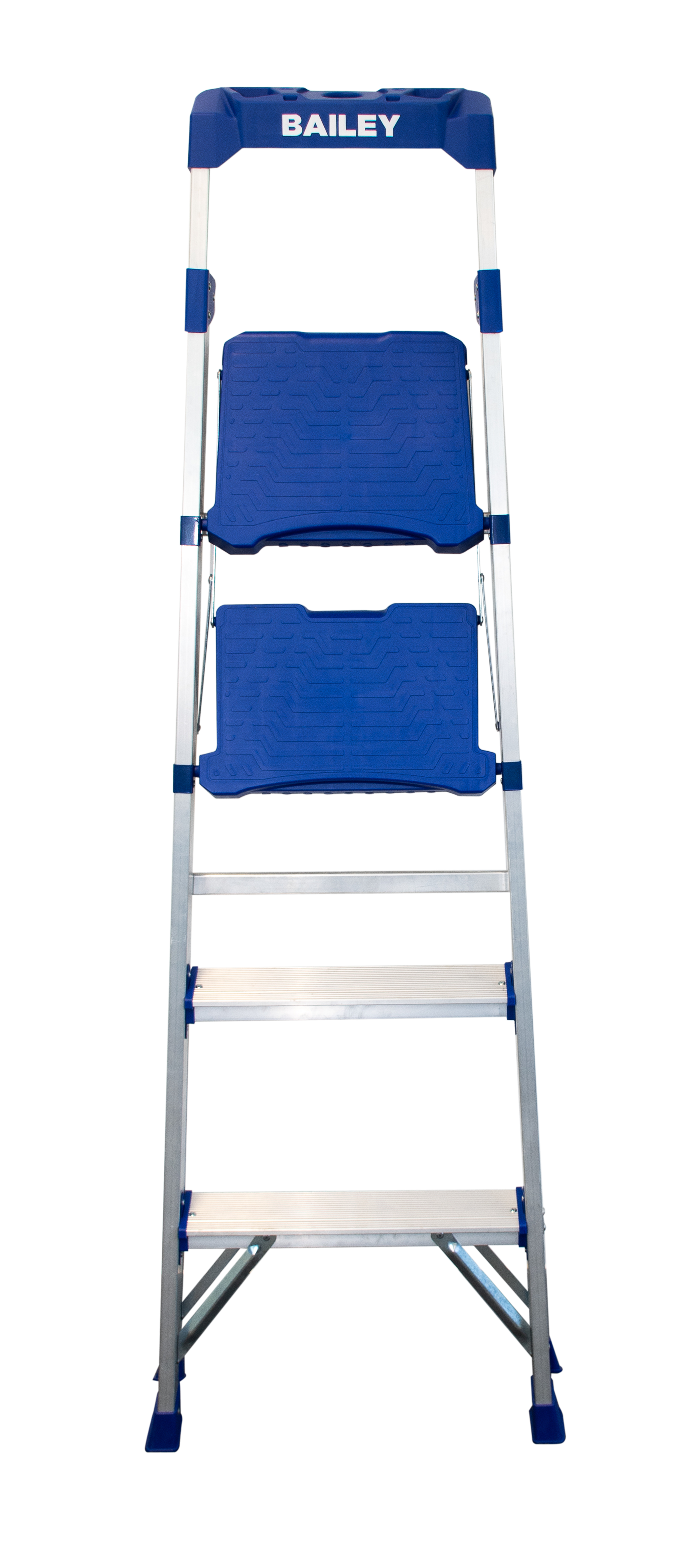 Bailey 1.2m Aluminium Industrial Twin Platform Step Stool 4 135Kg FS14041