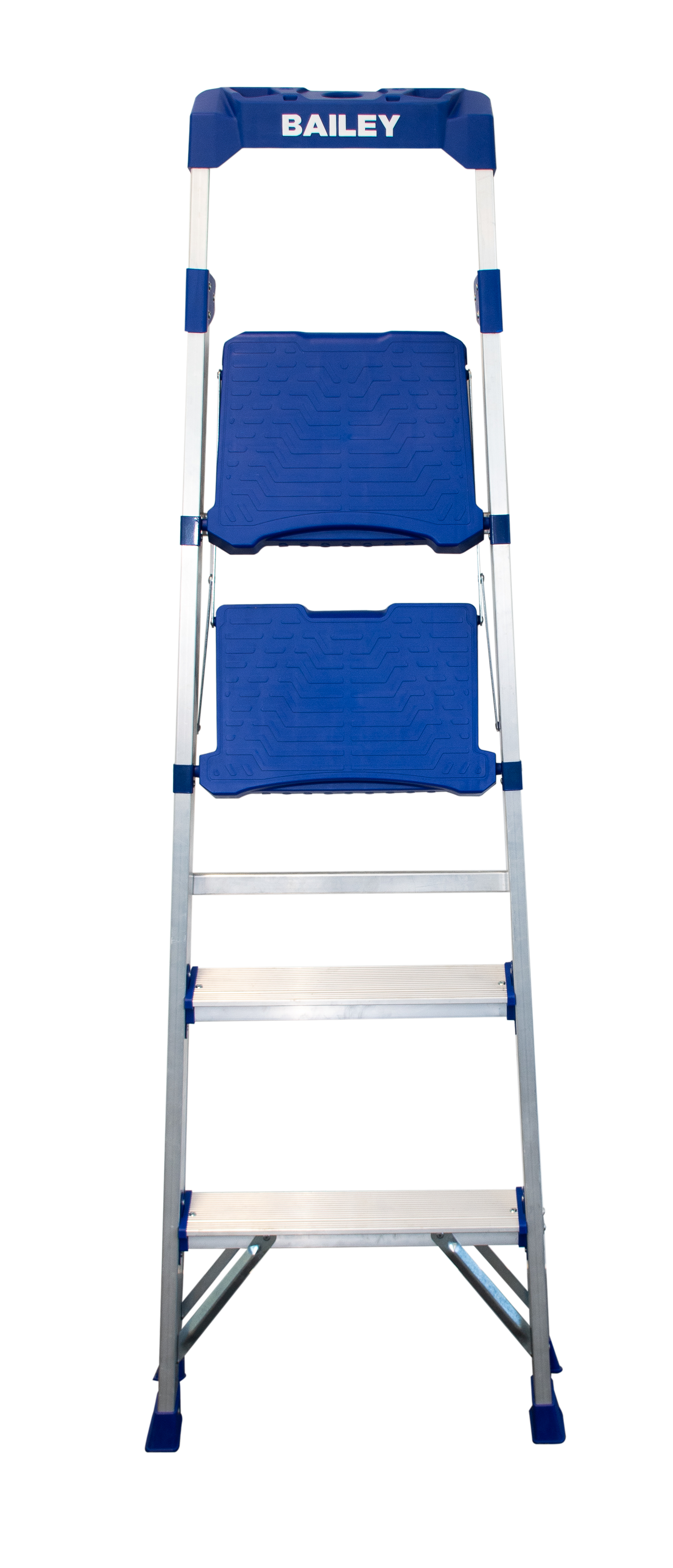 Bailey 1.2m Aluminium Industrial Twin Platform Step Stool 4 135Kg FS14041