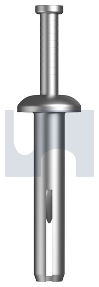 Hobson Z/P Nail Anchor Pin: 6.5 X 25 Pack of 50 FSMNPZM0650025