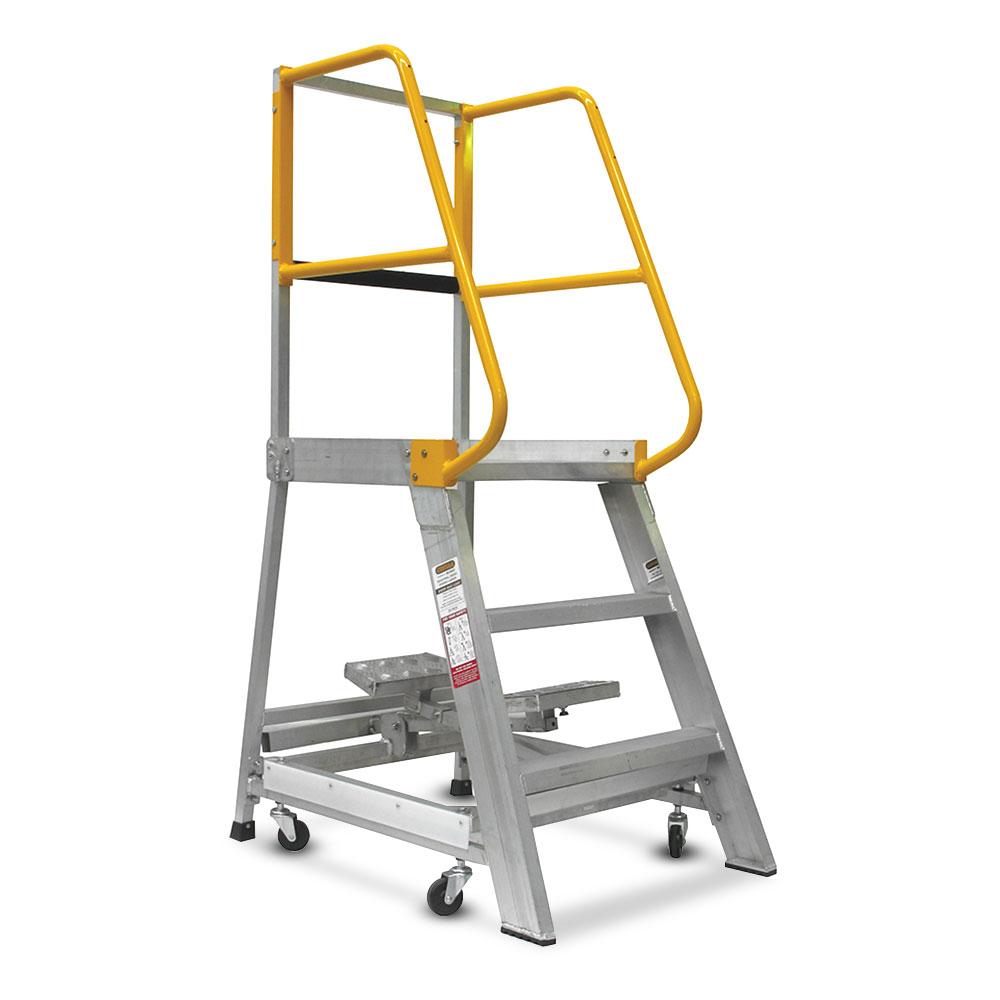 Gorilla GOP03K GOP03 Order Picking Ladder 0.9M (3ft) Aluminium 200kg Industrial