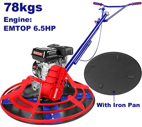 EMTOP 36" Power Trowel with Honda GX160 Engine