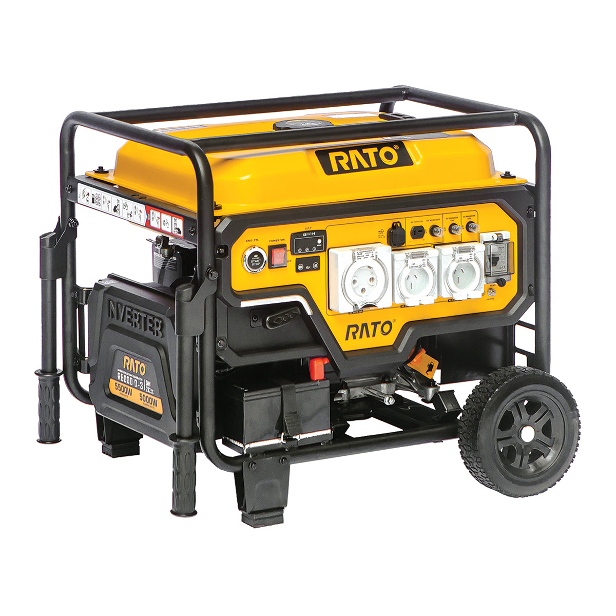 Rato 5Kw/5.5kw Inverter Generator open frame R6000iD-3