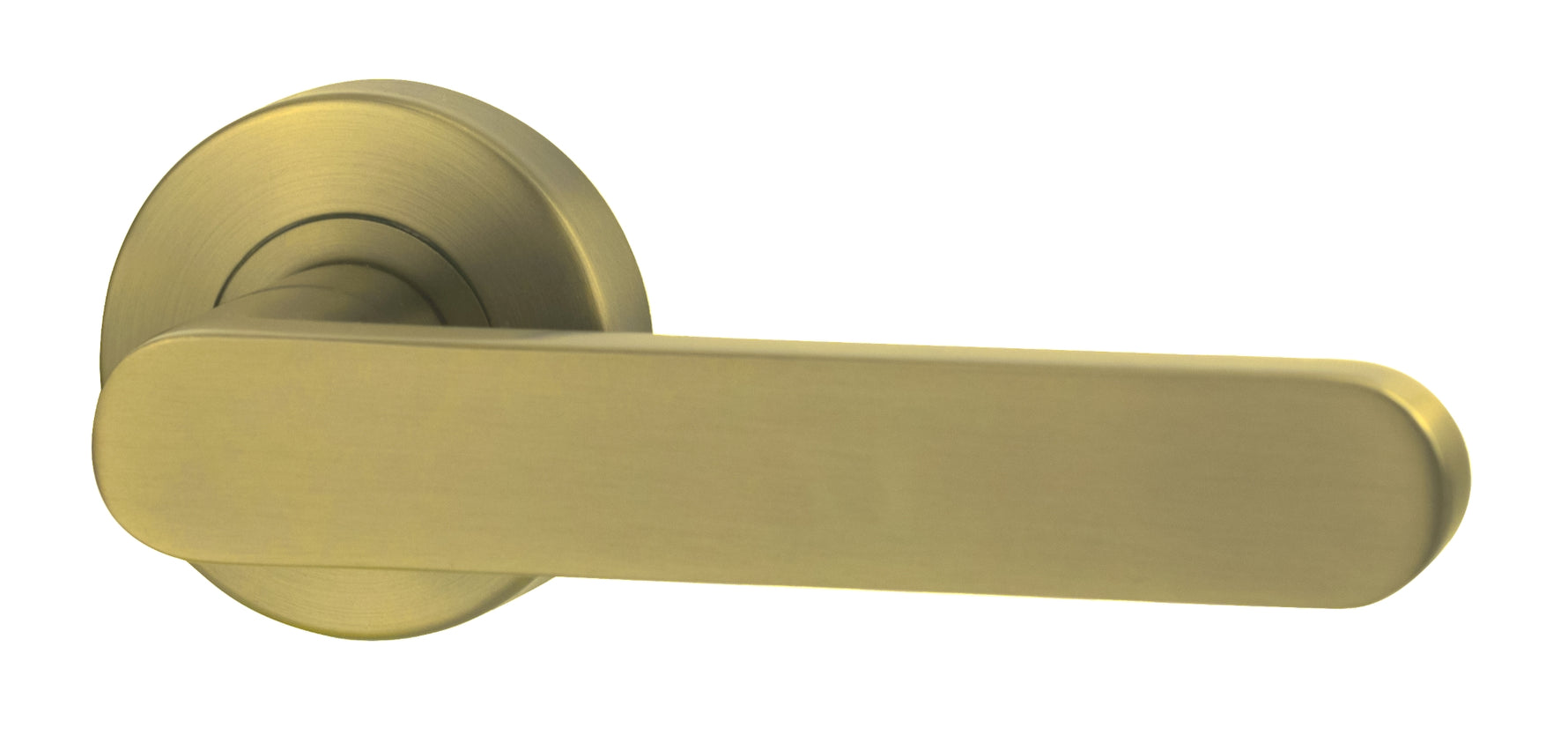 Lockwood Lever V3 Satin Brass PVD Passage Set With Latch VIV1/V3SBPVD