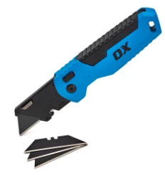 Ox Pro Utility Folding Knife - W/ Blades OX-P226101