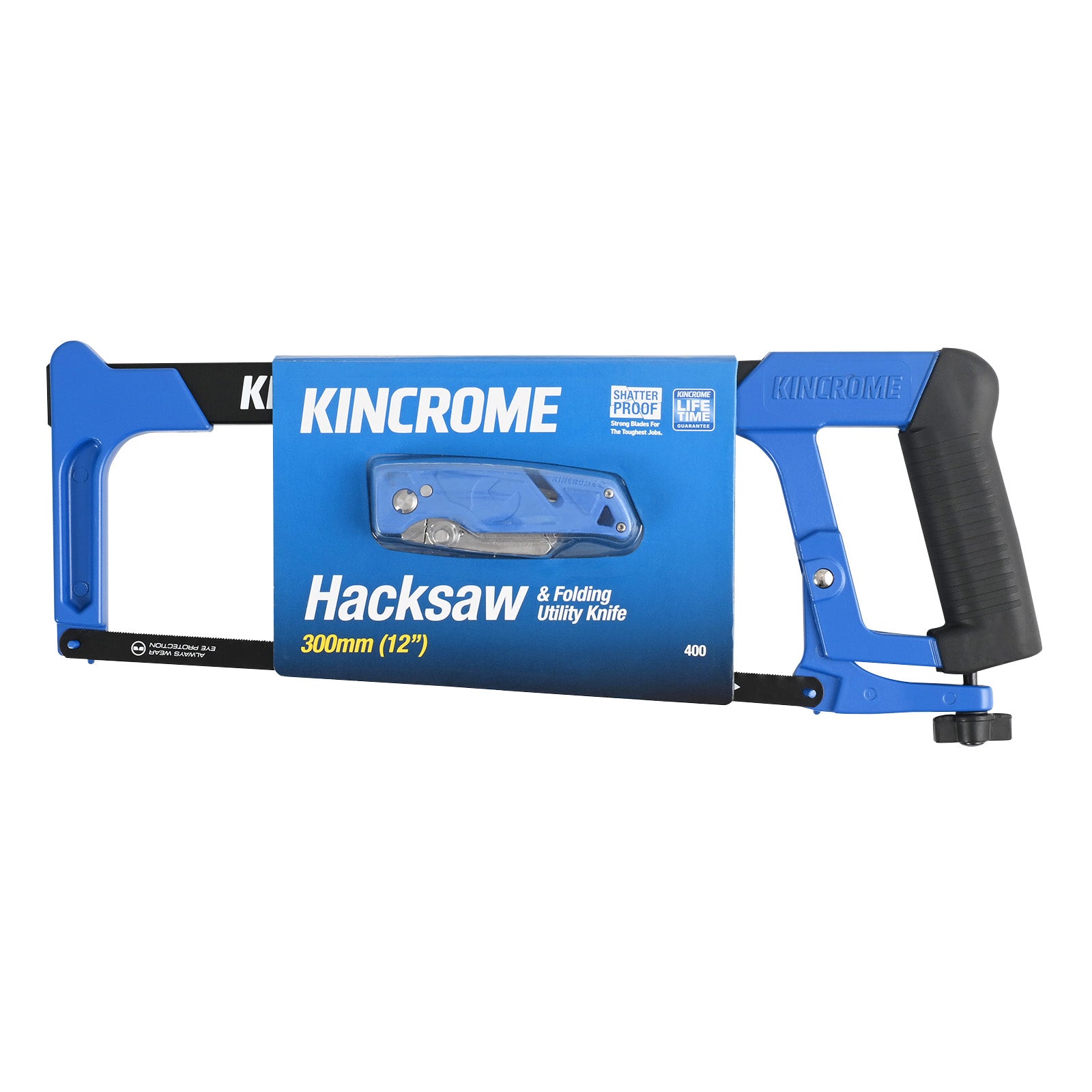 Kincrome Hacksaw Heavy Duty W/Knife 400