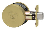 Lockwood Paradigm Deadbolt Round Rose Satin Brass PVD Universal Pack 005/B1SBPVDDP