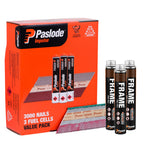 Paslode 75 x 3.06mm Hdg Impulse D Head Nail With Fuel - 3000 Pack B20569V