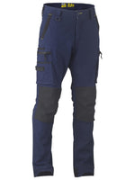 Bisley Workwear BPC6330 Men's Navy 82 Flx & Move™ Stretch Utility Zip Cargo Pants