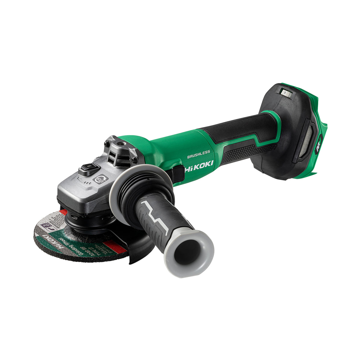 Hikoki 36V Brushless 125mm Angle Grinder, with Slide switch - Skin Only G3613DVEH4Z