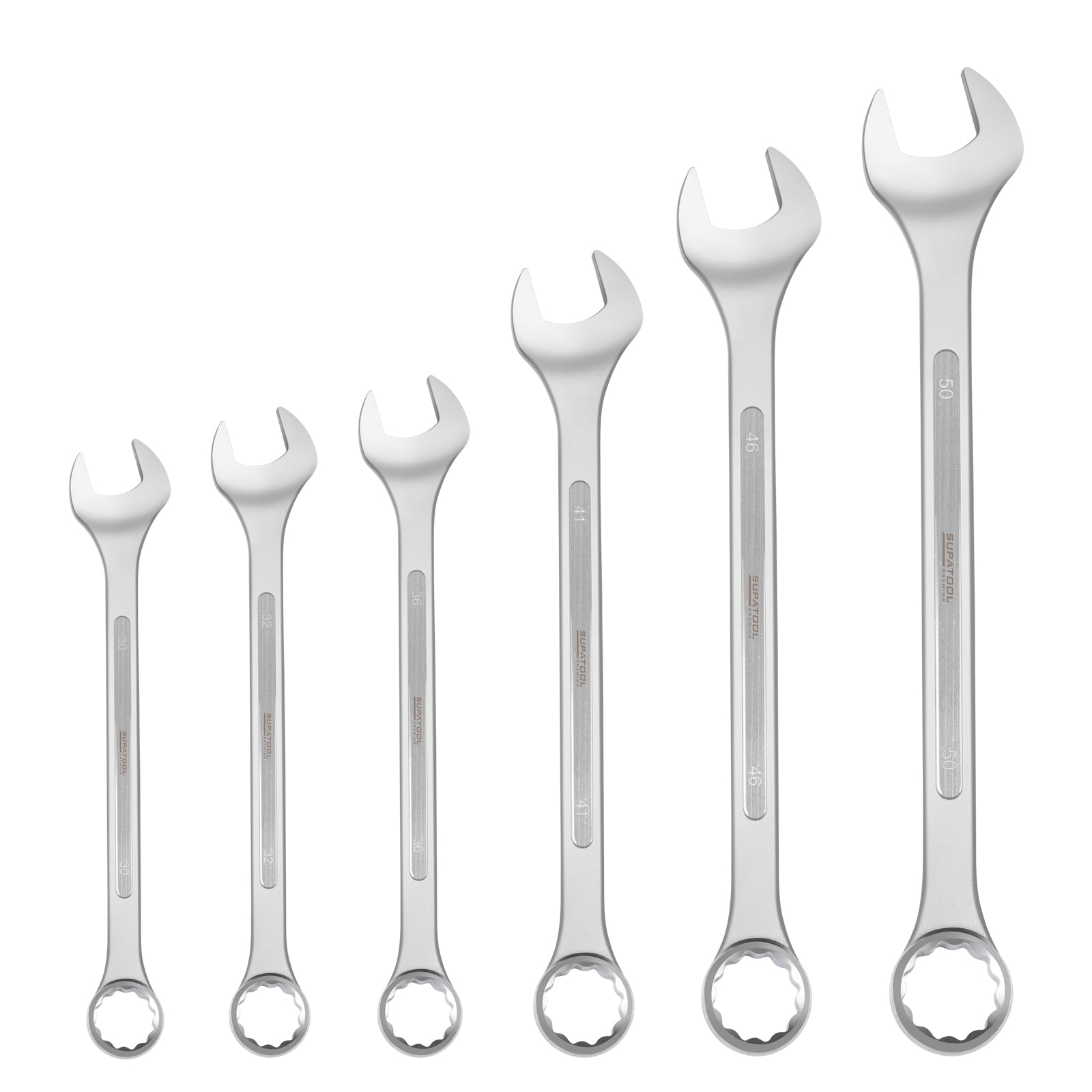 Kincrome 6 Pce Jumbo Spanner Set Met STP3250