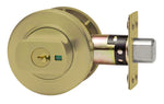 Lockwood Paradigm Deadbolt Round Rose Satin Brass PVD Universal Pack 005/B1SBPVDDP