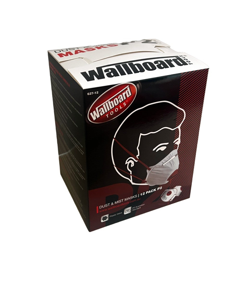 Wallboard P2 Dust Masks 12 Pack