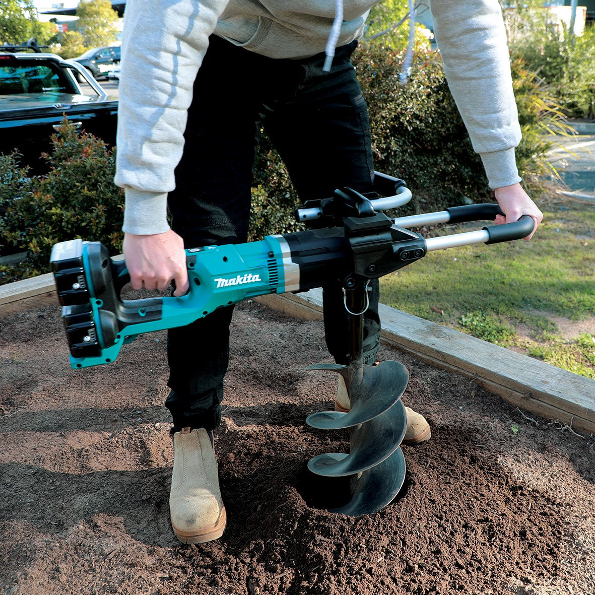Makita 18V X 2 Brushless Earth Auger Skin DDG461Z
