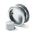 Lemaar Satin Stainless Steel 65mm Round Cavity Slider