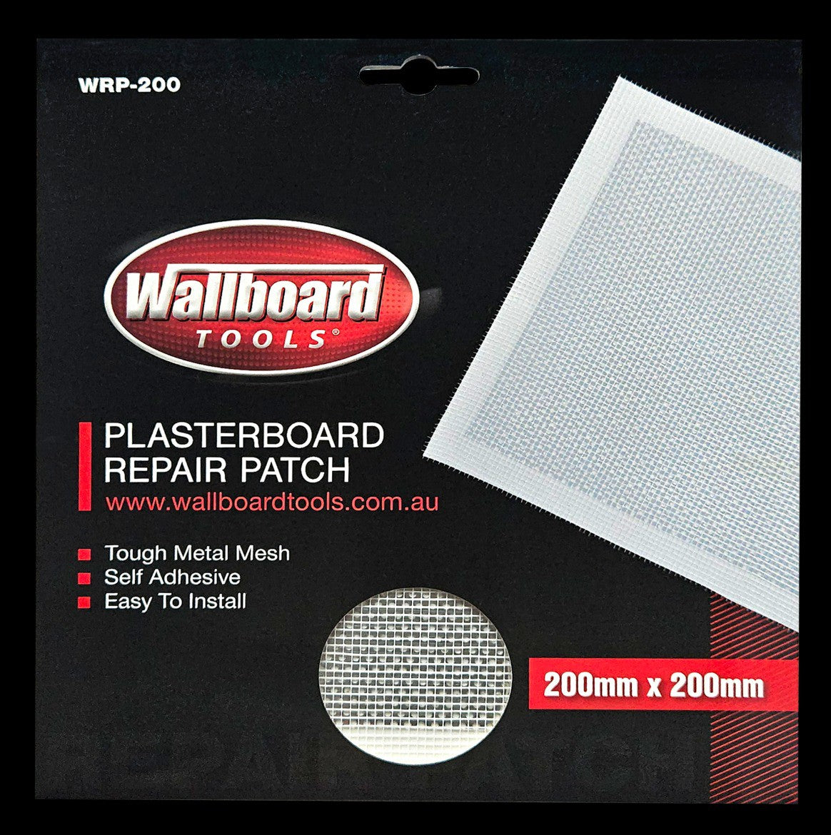 Wallboard Plasterboard Repair Patch 100 mm Wbt