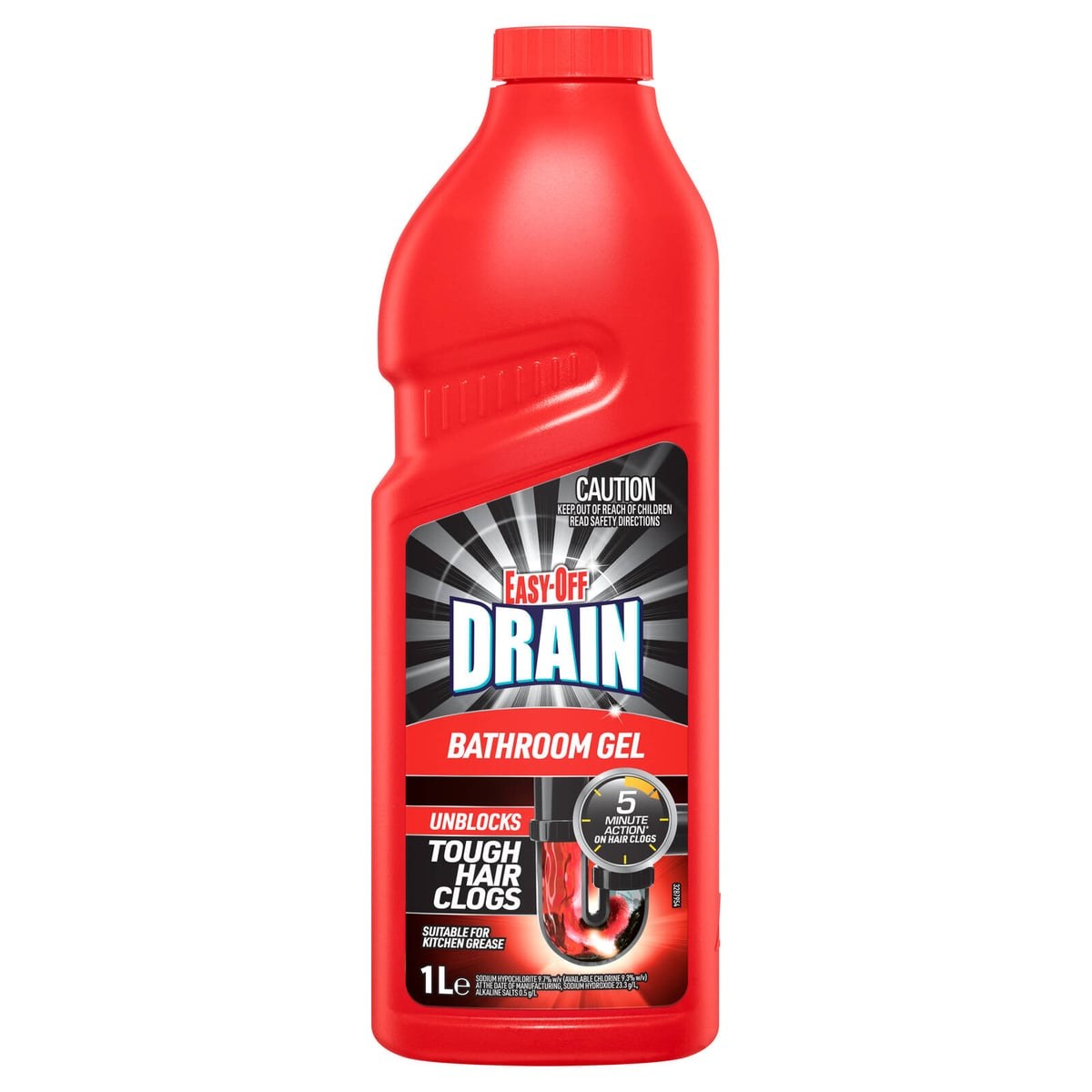 Easy-Off Easy Off Drain Turbo Gel 1L RK3175317
