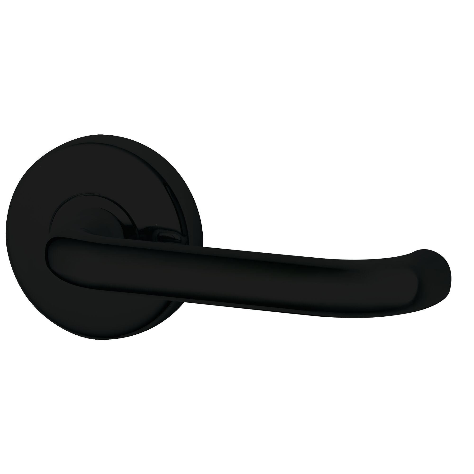 Lockwood Velocity Matt Black Passage Set & L37 Lever DP VEL1/37MBKDP