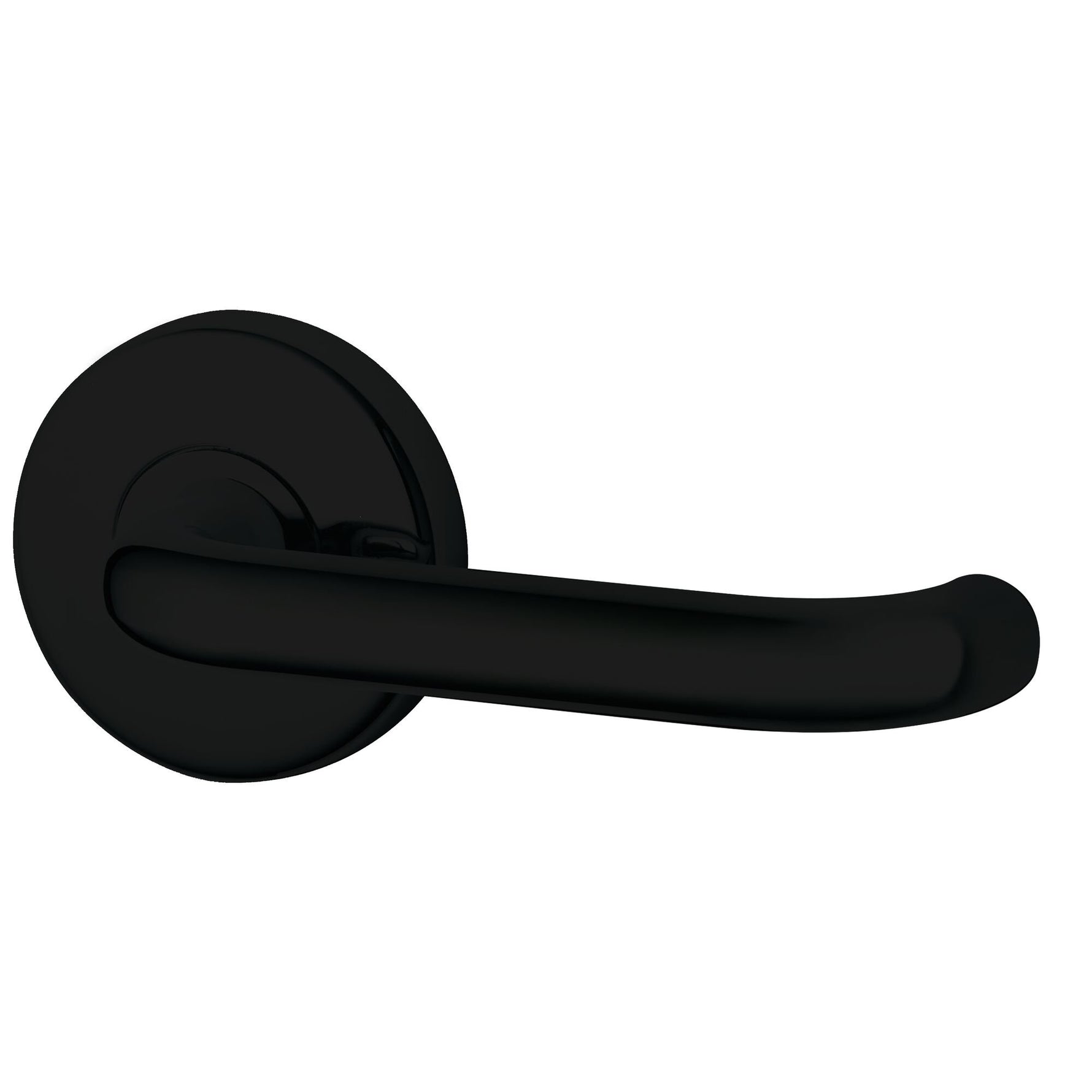 Lockwood Velocity Matt Black Passage Set & L37 Lever DP VEL1/37MBKDP