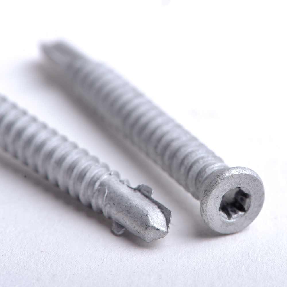 Anchormark Timber to Metal Decking Screw 5.5x38mm Silver Box of 500 6636681