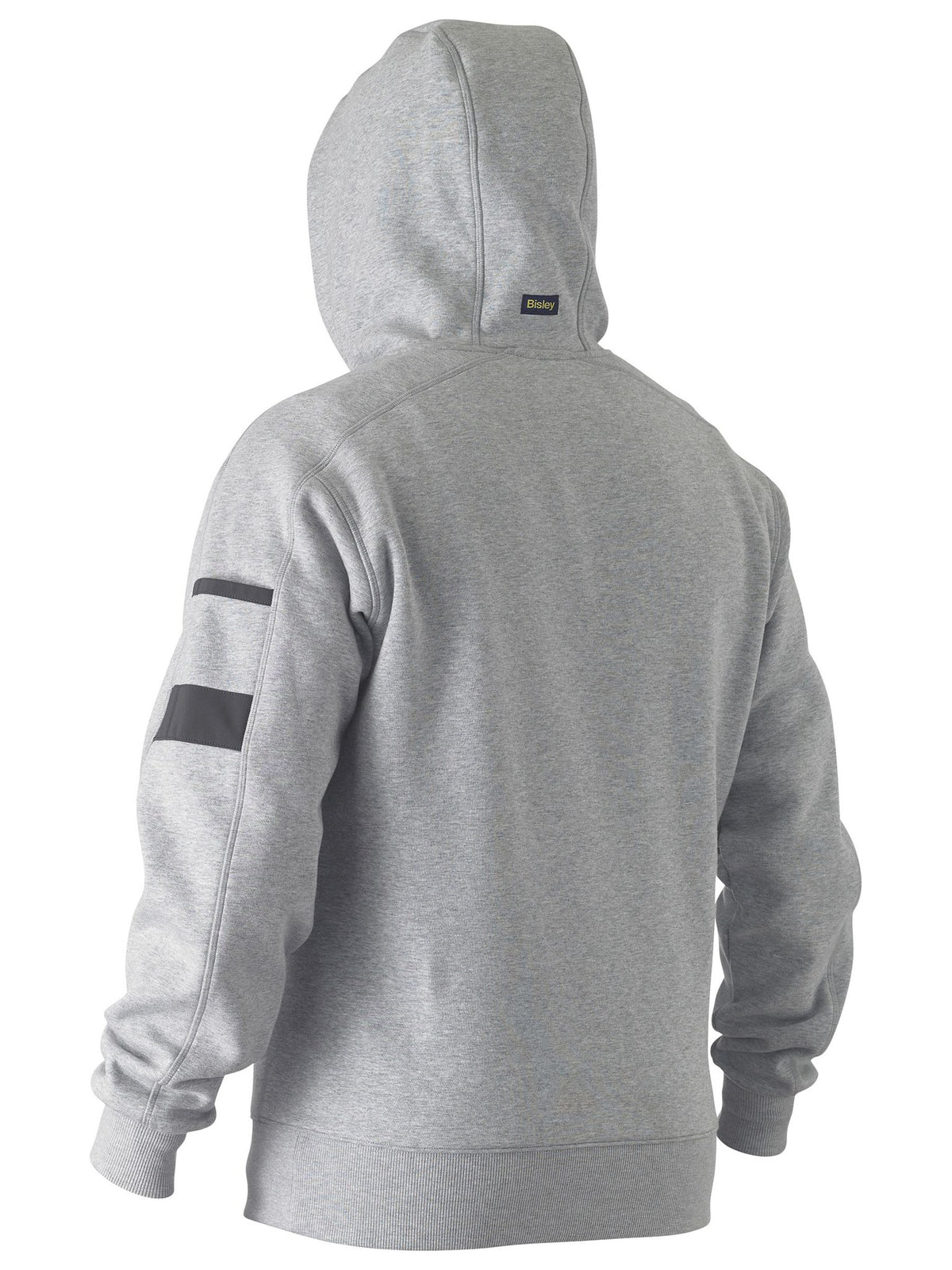 Bisley Workwear BK6724 Men's Grey Marle 2XL Work Fleece Hoodie BK6724_BGGY2XL