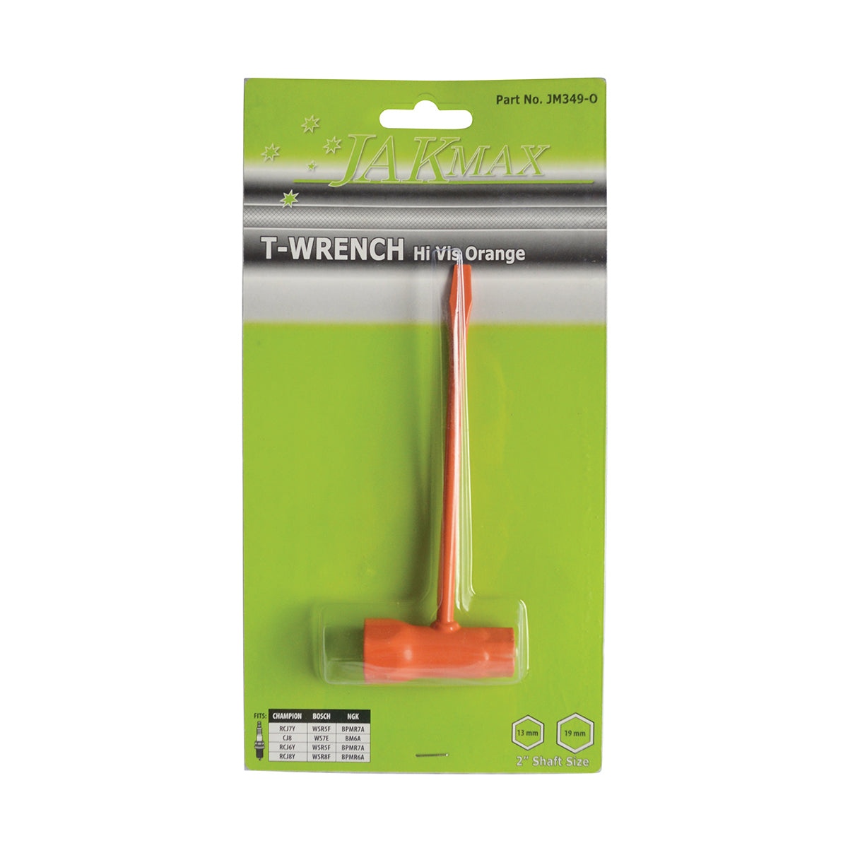 T-Wrench - 19X13 - 2“ - Orange Colour JM349-O