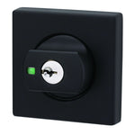 Lockwood Paradigm Deadbolt Square Rose Matt Black Universal Pack 005/B2MBKDP
