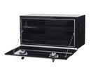 KA Boxes Truck Box - Single Door - 1 Shelf - Black