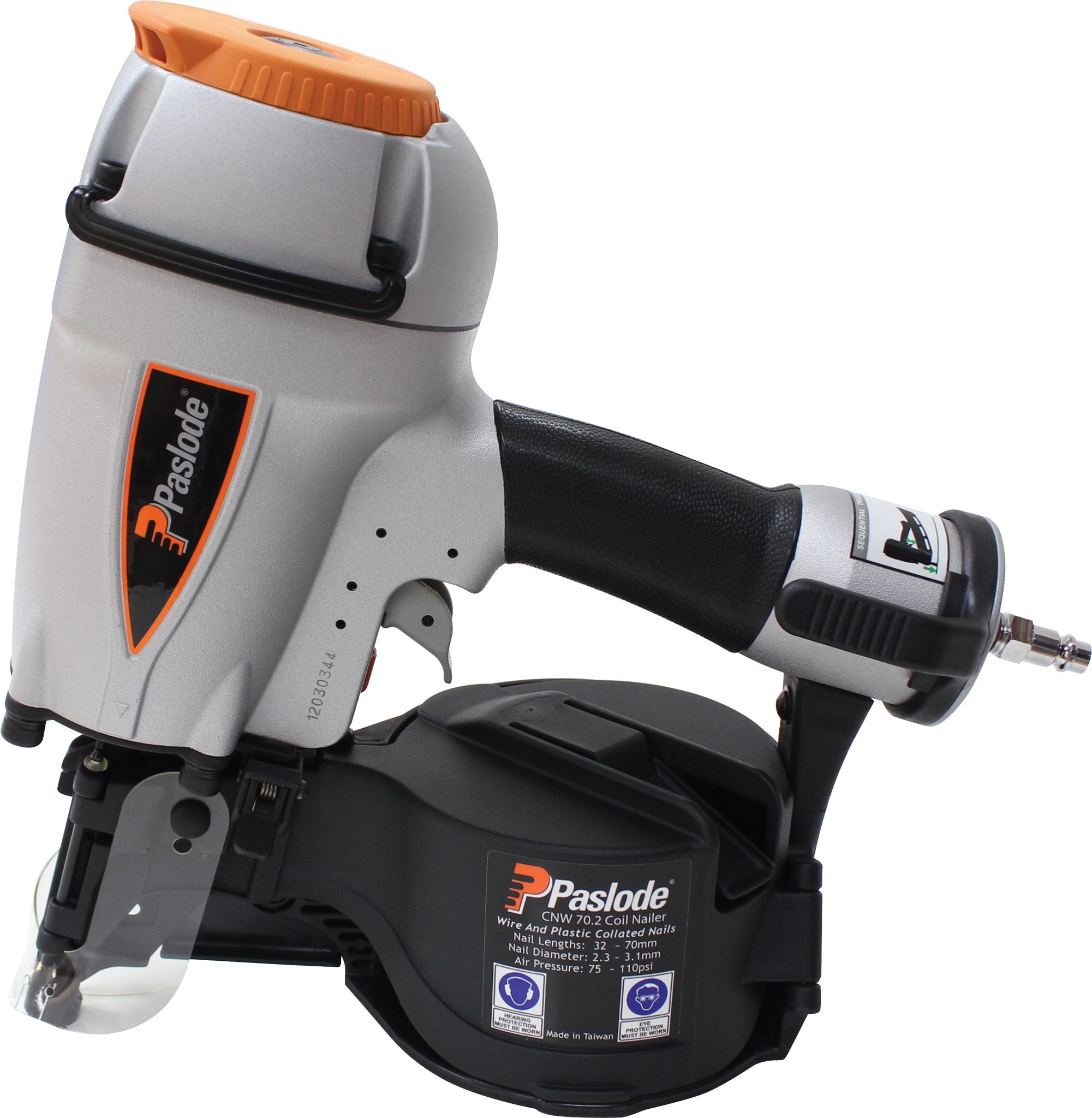 Paslode Pneumatic CNW70.2 2.5-2.87mm Coil Nailer