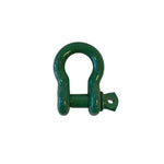 Austlift Grade S Bow Screw Pin Shackle Powder Coated Black 16mm 3.2T 503016B