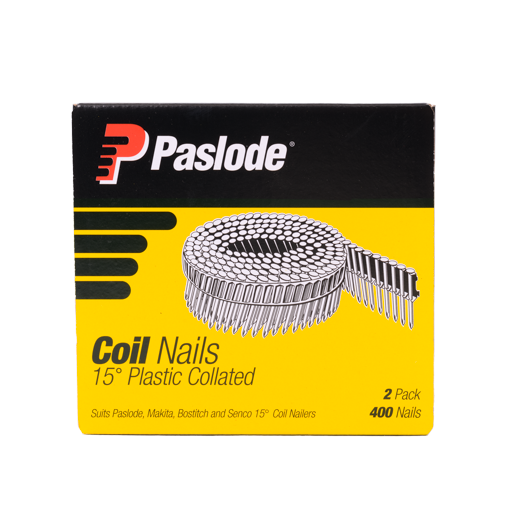 Paslode Pas coil 45 X 2.5 Ring Hdg - 2 Pack