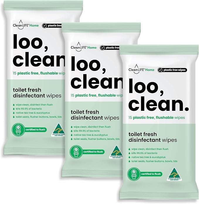 Clife Loo Clean Wipe 15PK CLS00107