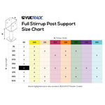 Vuetrade Post Support - 450mm X 90mm Full Stirrup VPS45090