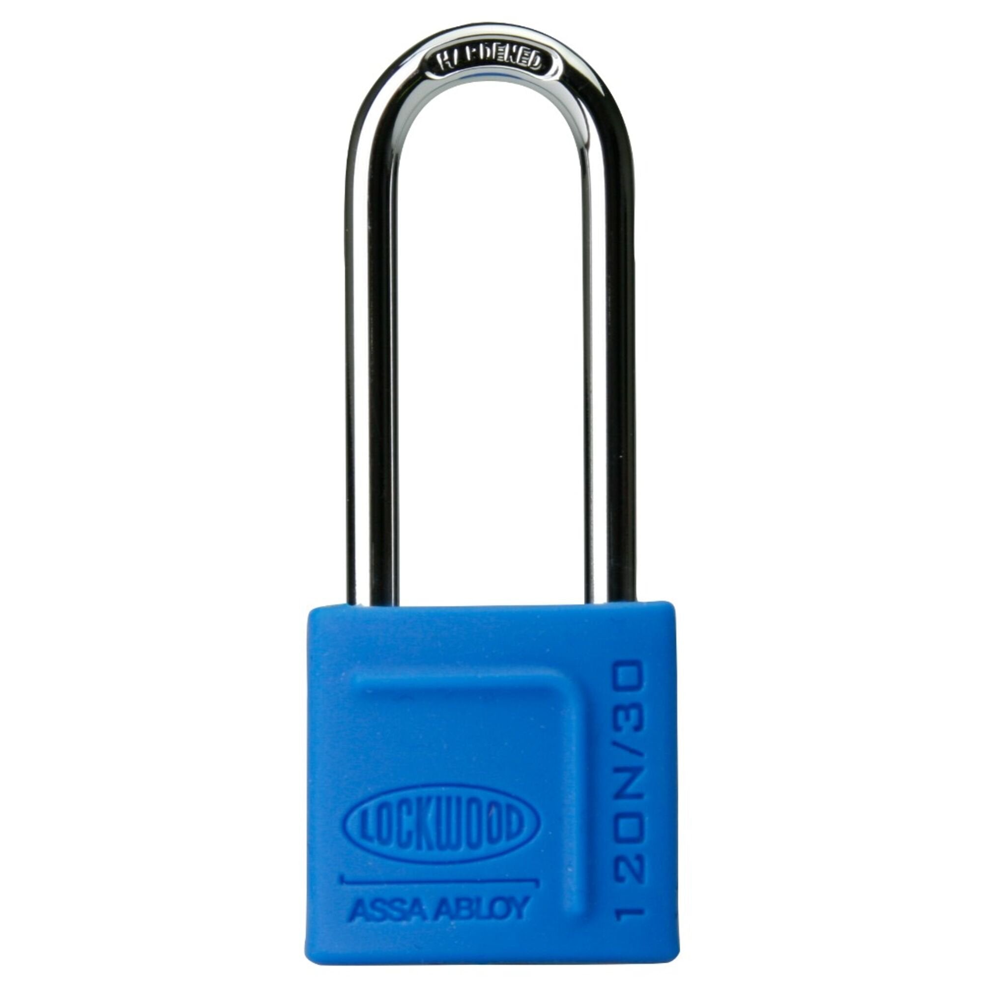Lockwood 120N Series Padlock 30mm With 50mm Shackle With Silicon Jacket DP 120N/30/150/DP