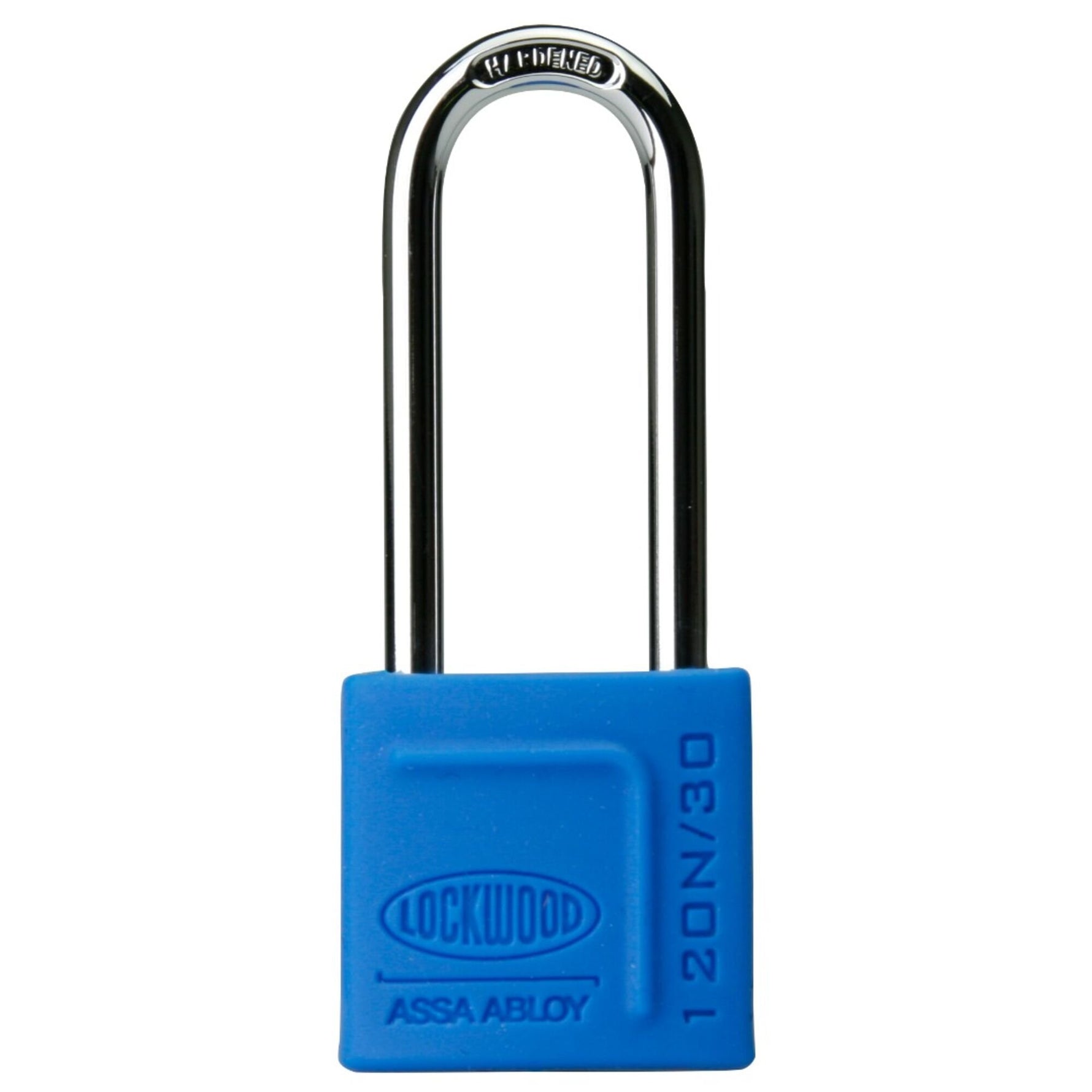Lockwood 120N Series Padlock 30mm With 50mm Shackle With Silicon Jacket DP 120N/30/150/DP