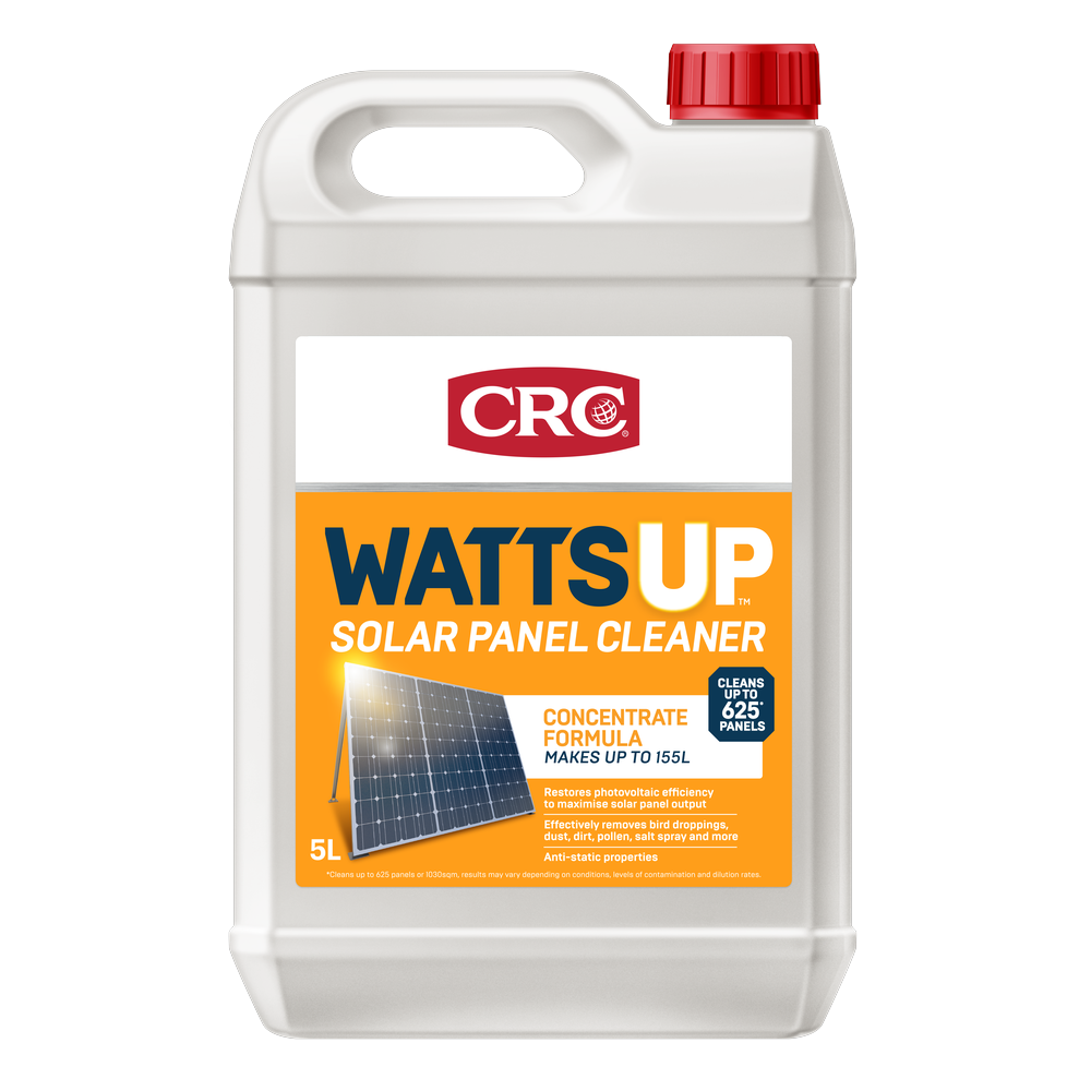CRC WattsUp Solar Panel Cleaner 5L 1753427