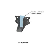 Vuetrade Joist Hangers - 35mm X 90mm VJH3590