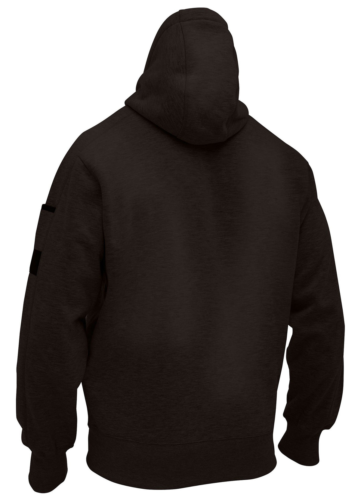 Bisley Workwear BK6725 Men's Black XS Work Fleece Full Zip Hoodie BK6725_BBLKXS