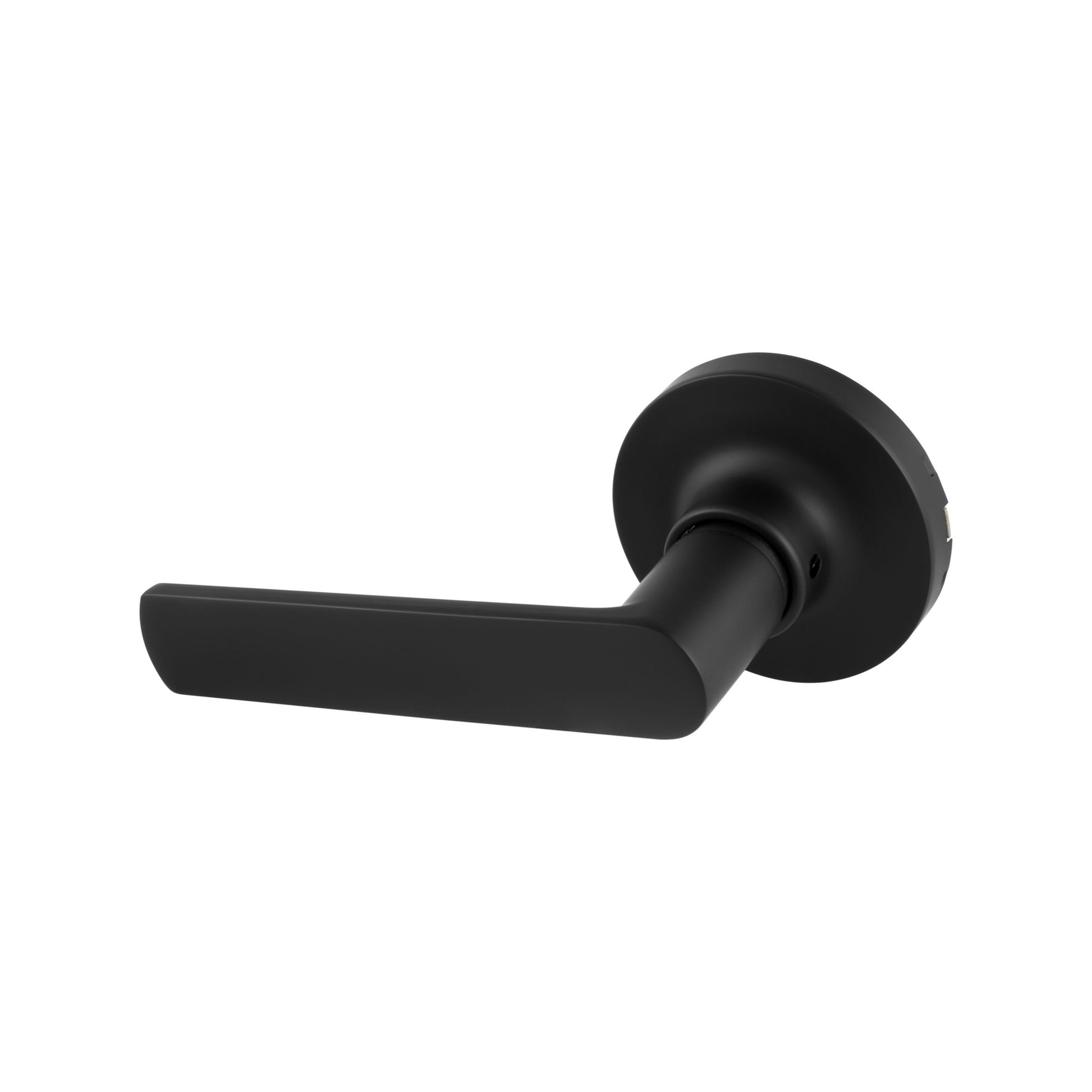Gainsborough Matte Black Tradepro Round Rose Bela Dummy Trim Lever