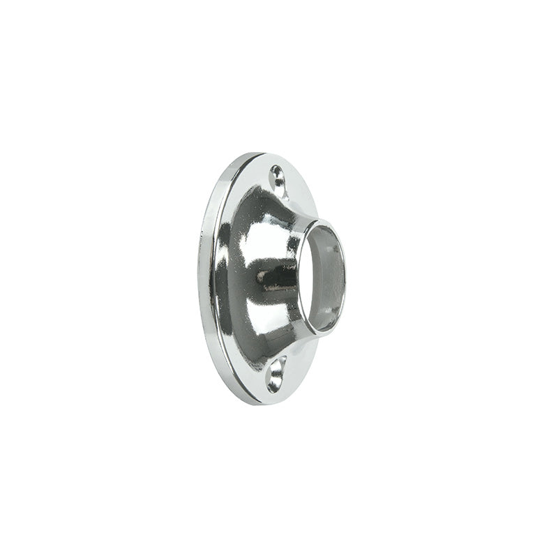 Romak Round Tube Cp 19Mm Flange Round Base 87459
