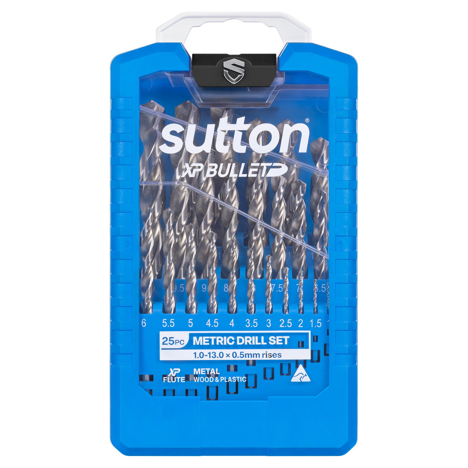 Sutton Tools Drill SM25 Jobber Hss Xp Bullet Set 1-13Mm 25Pc D220SM25