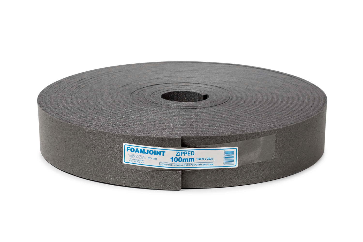 Vespol Foamjoint 100mm x 10mm x 25m 70252