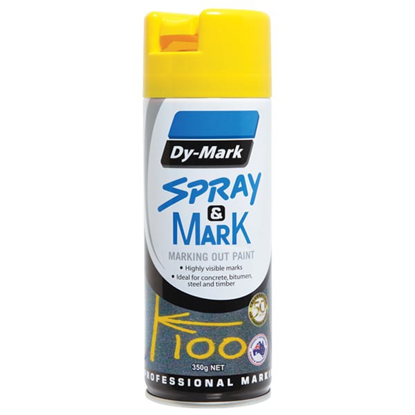 Dy-Mark Spray & Mark Yellow 350g 40013505