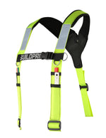 Buildpro Shoulder Brace Adjustable Padded Yellow Fluro LBHAY
