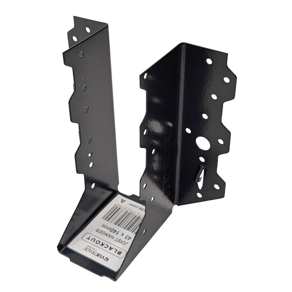 Vuetrade Blackout - Joist Hangers - 45mm X 140mm VJH45140BK