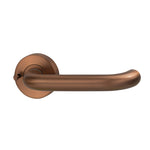 Lockwood Lever V2 Satin Bronze PVD Privacy Set With Latch VIV2/V2BZPVD